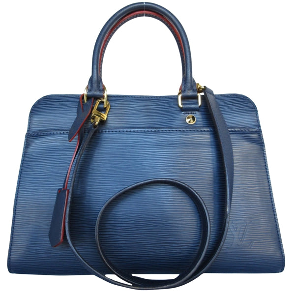 Hermès Purple Leather Handbag
