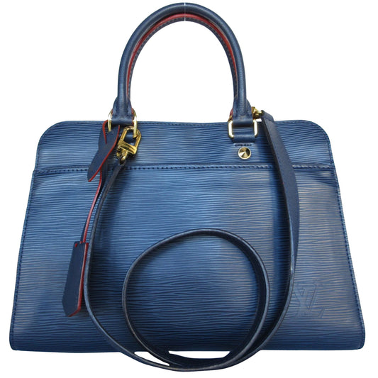 Louis Vuitton Blue Leather Vaneau