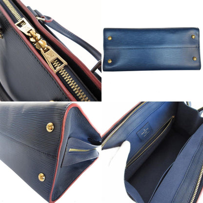 Louis Vuitton Blue Leather Vaneau