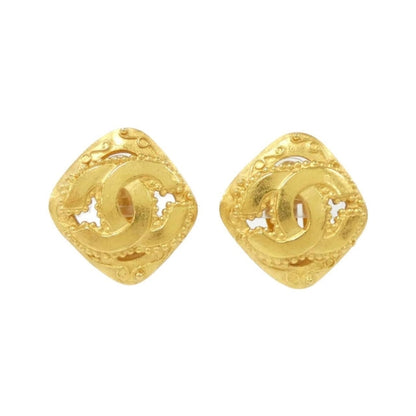 Chanel Black Gold Plated Coco Mark