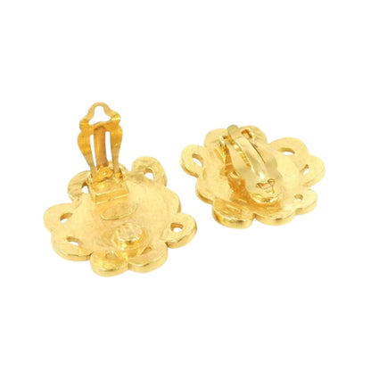 Chanel Gold Gold Plated Coco Mark