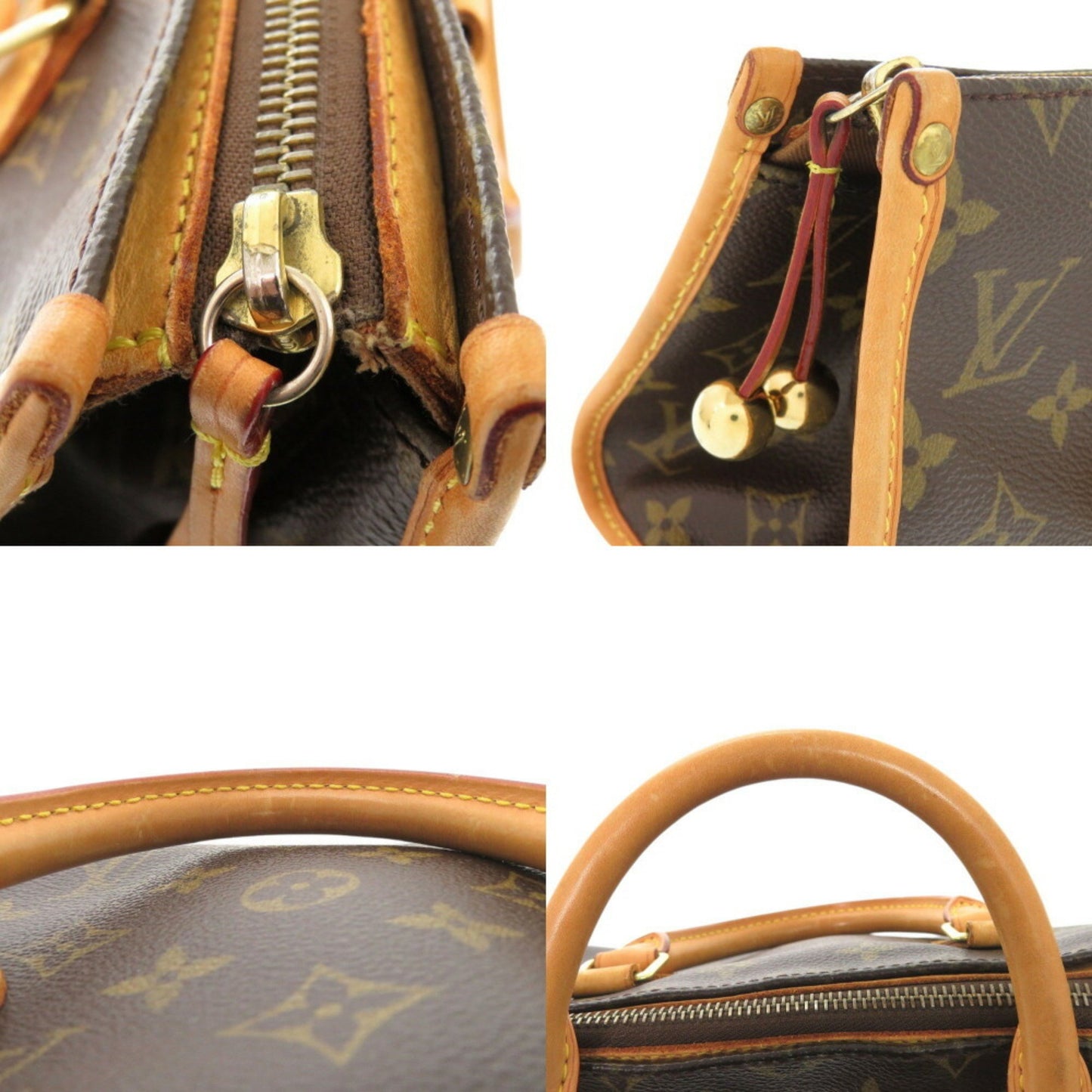 Louis Vuitton Brown Canvas Popincourt