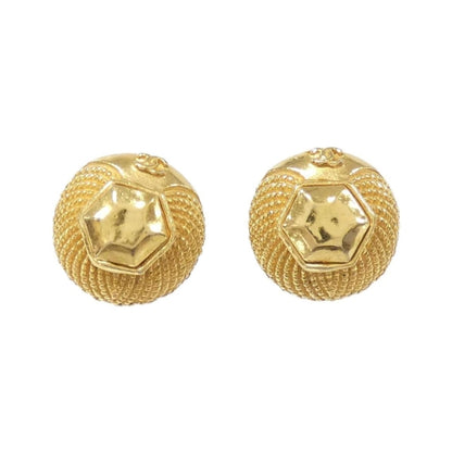 Chanel Gold Gold Plated Coco Mark