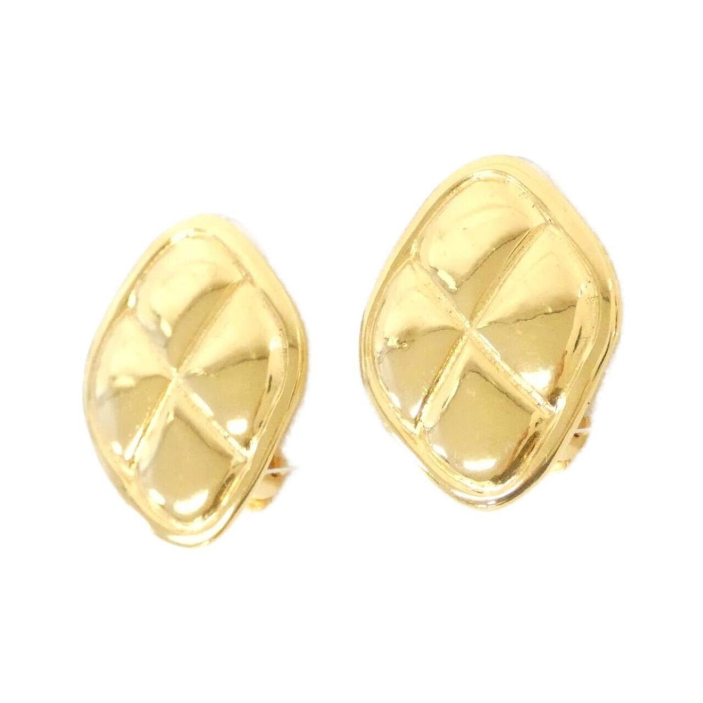 Chanel Gold Gold Plated Earring