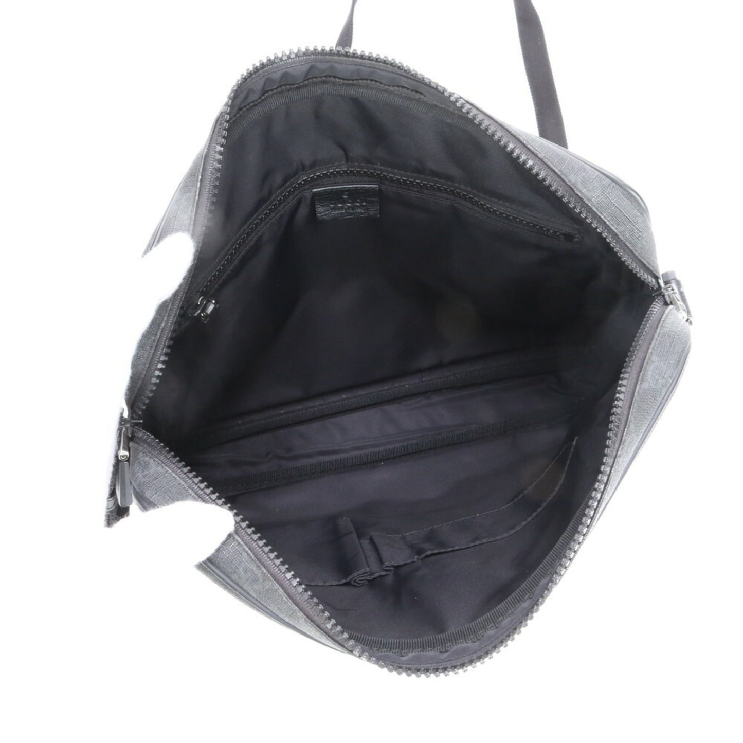 Gucci Black Leather Gg Supreme