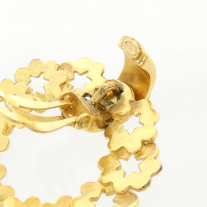 Chanel Gold Gold Plated Earring