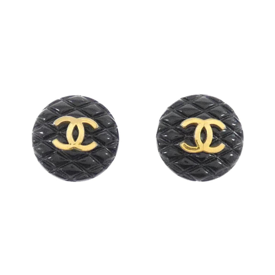 Chanel Black Plastic Coco Mark