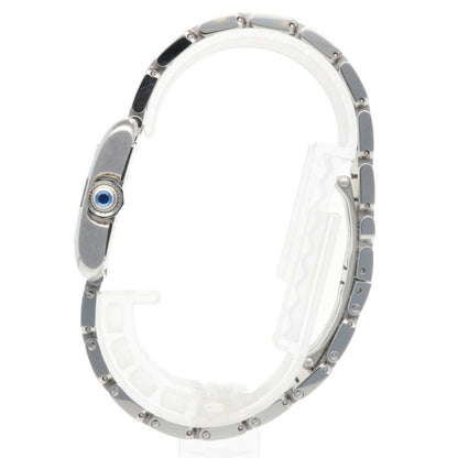 Cartier Silver Steel Tank Anglaise