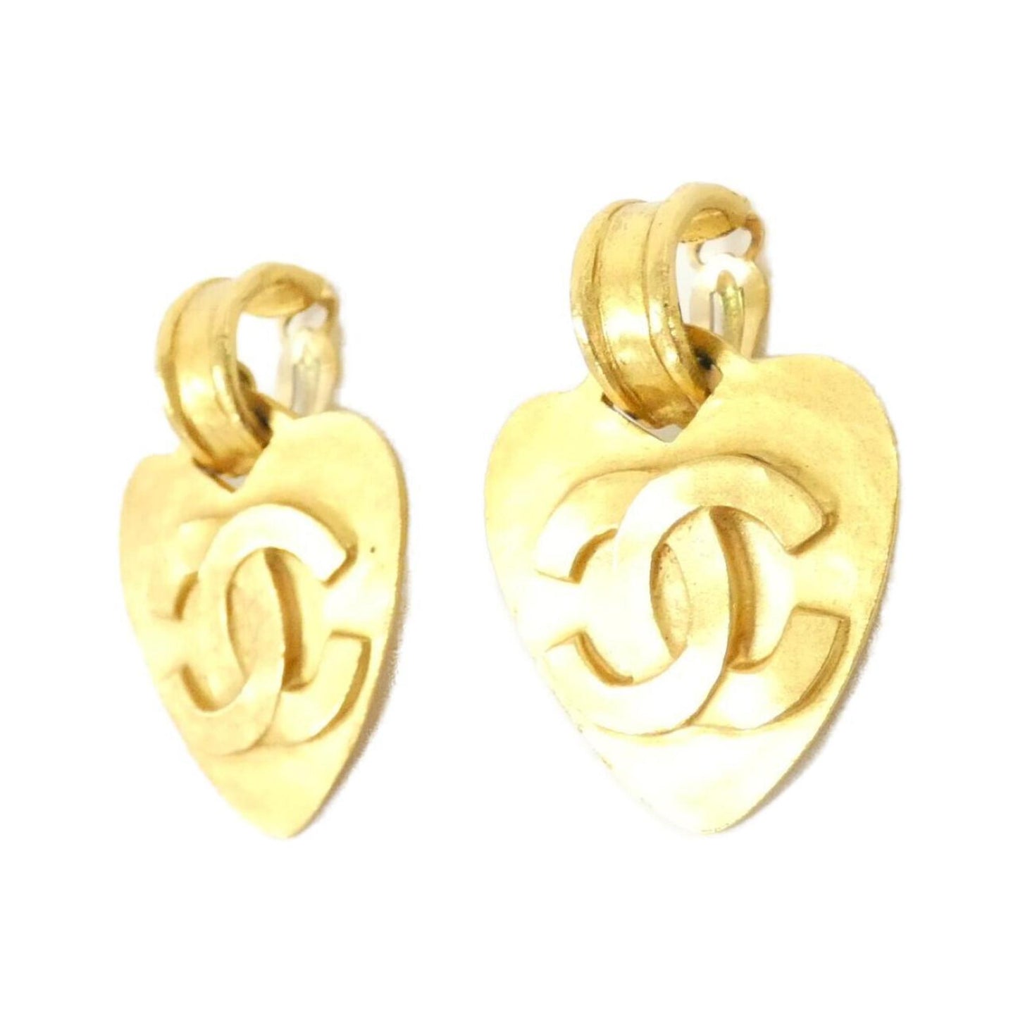 Chanel Gold Gold Plated Coco Mark