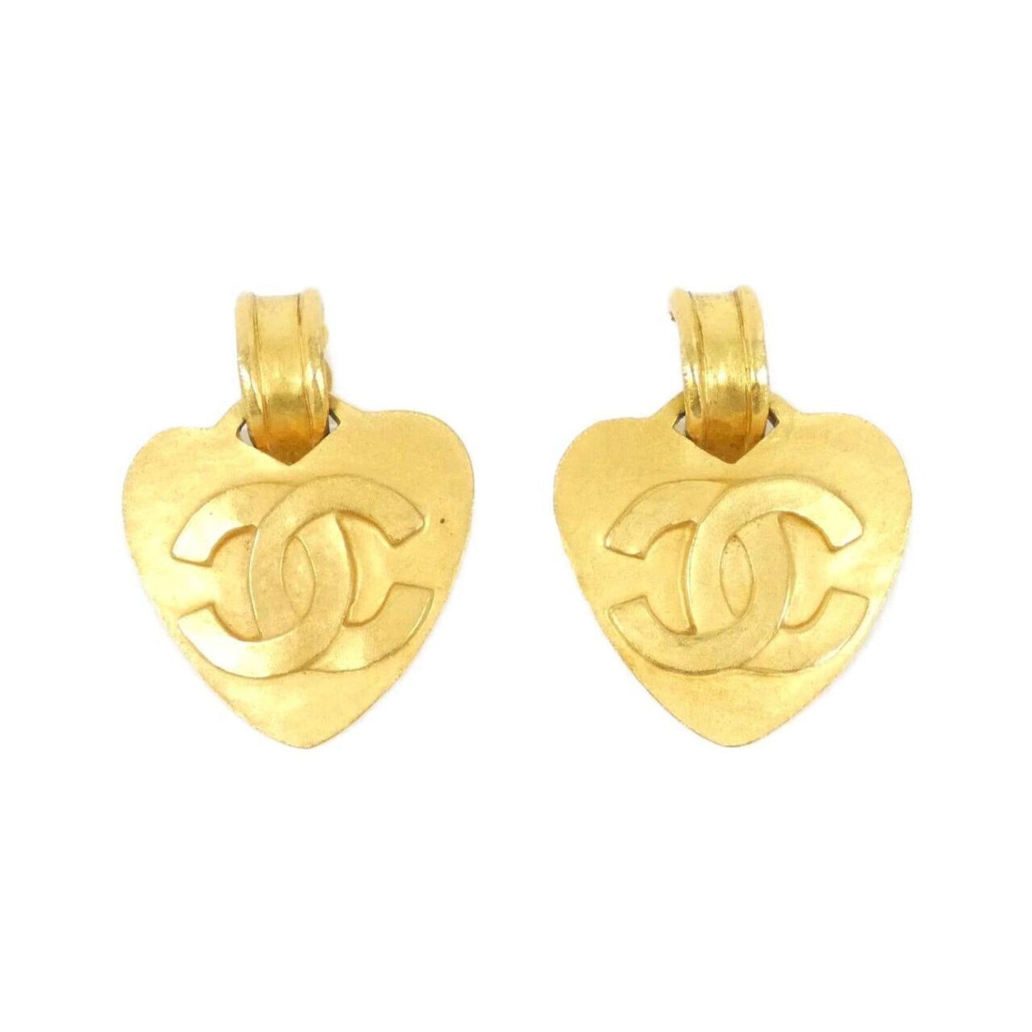 Chanel Gold Gold Plated Coco Mark
