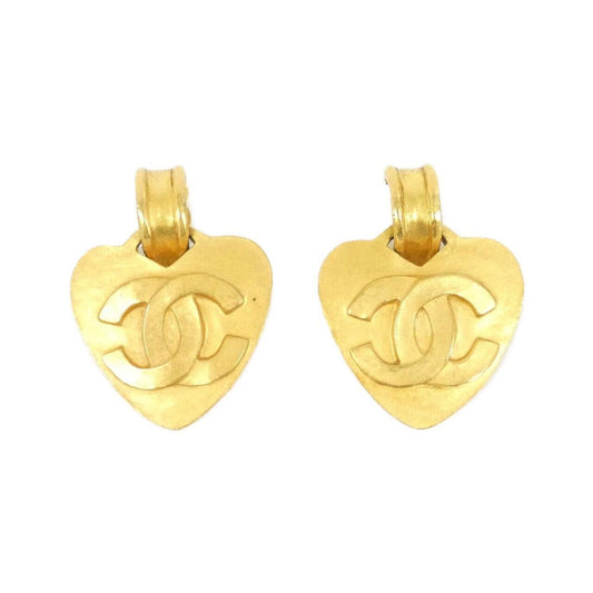 Chanel Gold Gold Plated Coco Mark