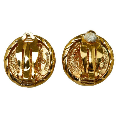 Chanel Gold Gold Plated Coco Mark