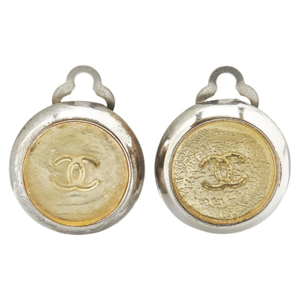 Chanel Gold Gold Plated Coco Mark