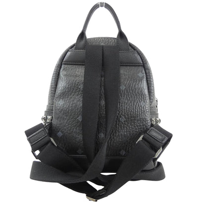 Mcm Black Leather Visetos
