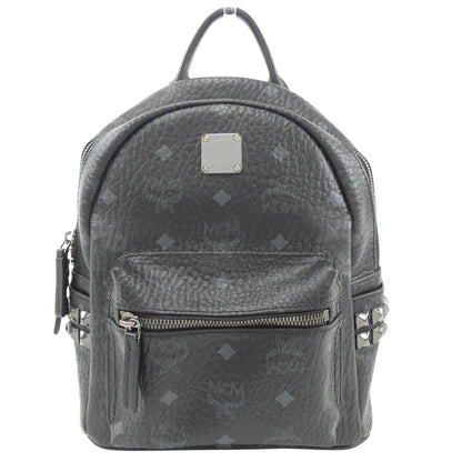 Mcm Black Leather Visetos