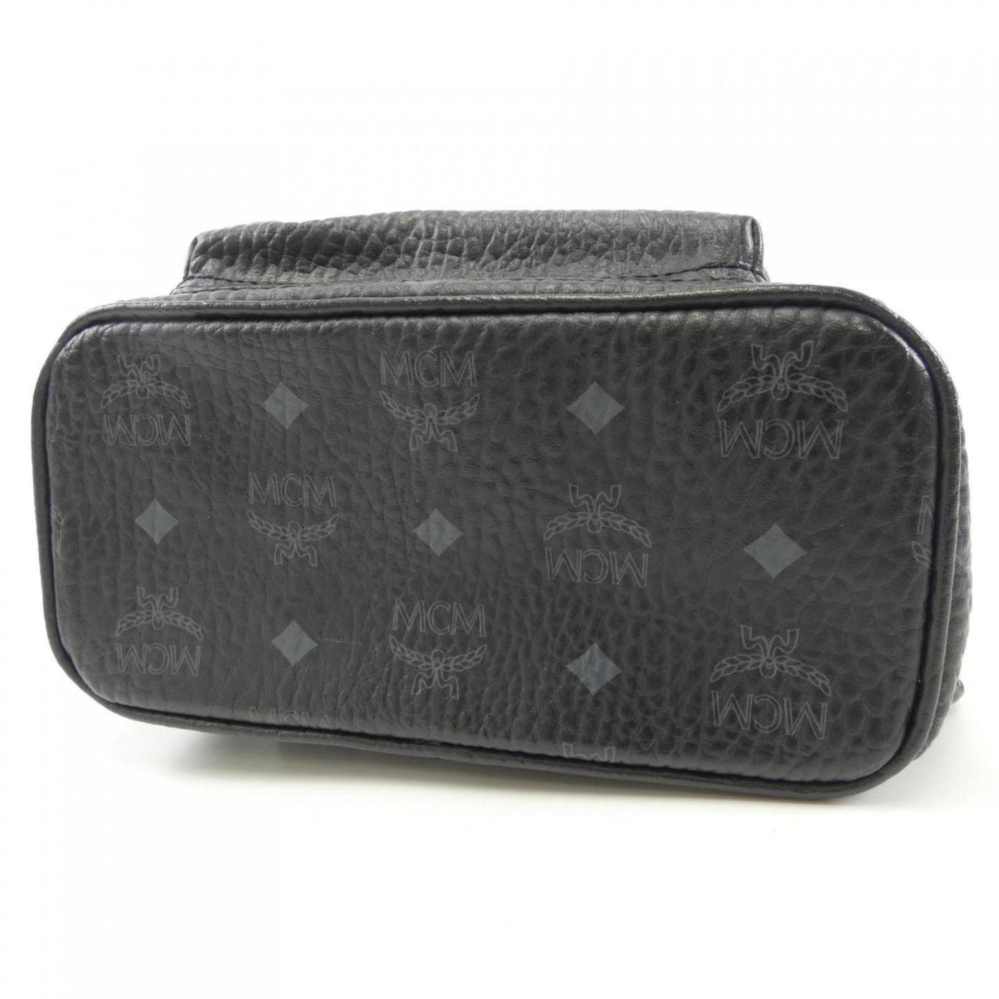 Mcm Black Leather Visetos