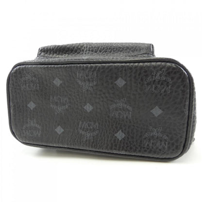 Mcm Black Leather Visetos