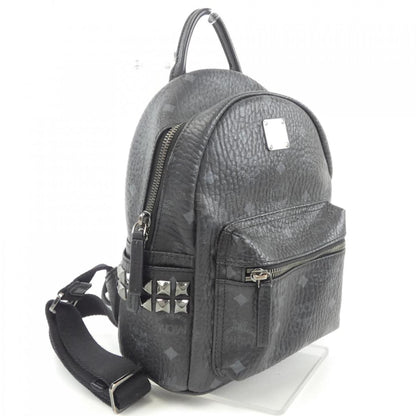 Mcm Black Leather Visetos