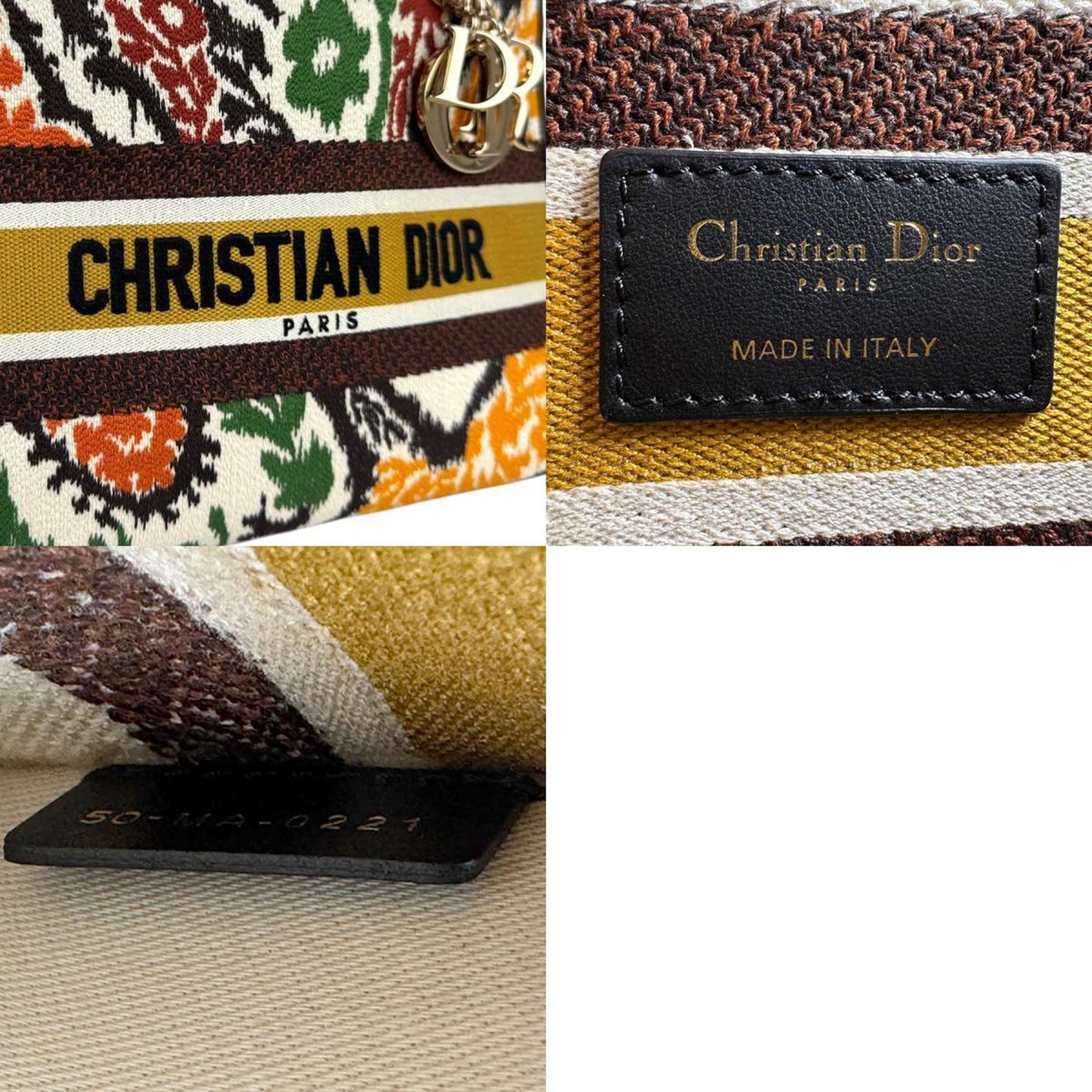 Dior Multi Canvas Lady D-light