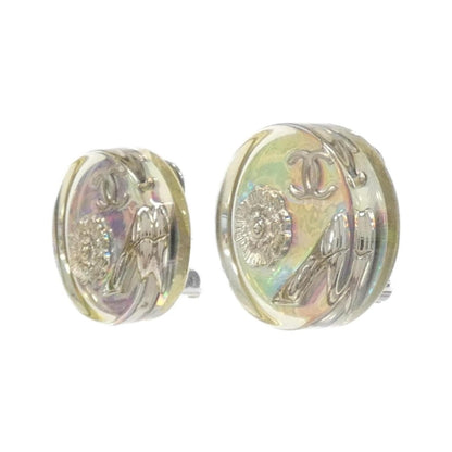 Chanel Orange Gold Plated Earring