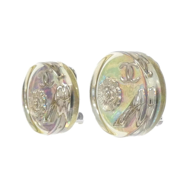 Chanel Gold Gold Plated Earring