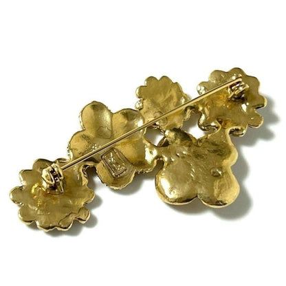 Chanel Gold Gold Plated Coco Mark