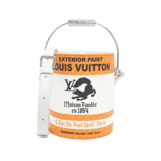 Louis Vuitton Orange Canvas Paint Can
