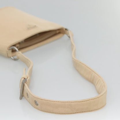 Prada Brown Canvas Shoulder