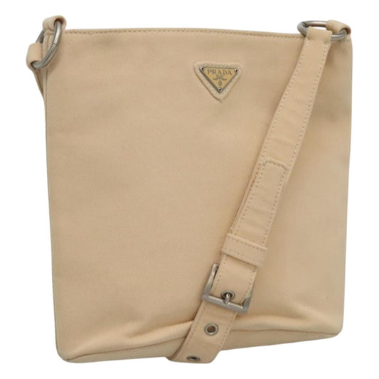 Prada Brown Canvas Shoulder
