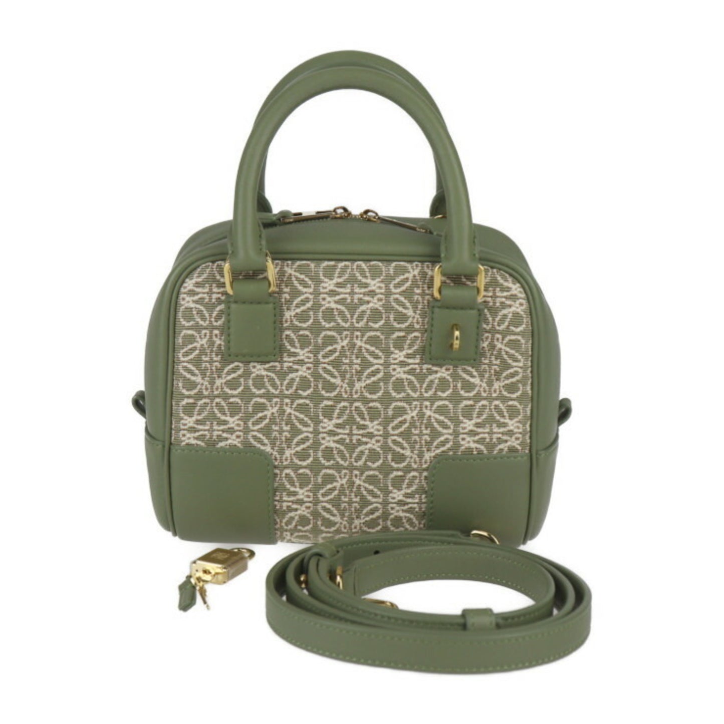 Loewe Green Leather Amazona