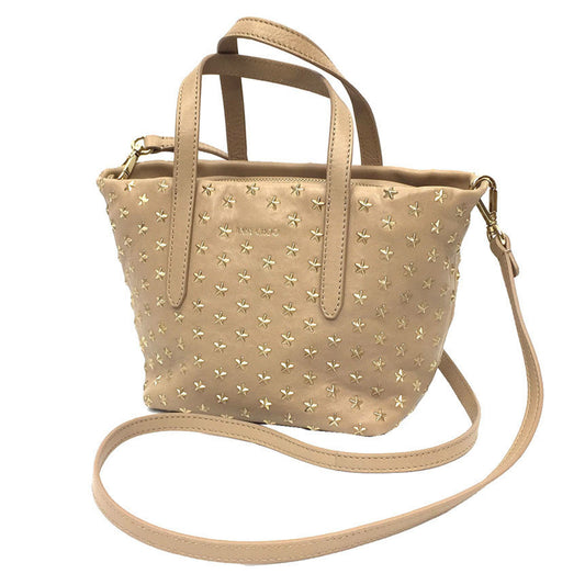 Jimmy Choo Gold Leather Handbag
