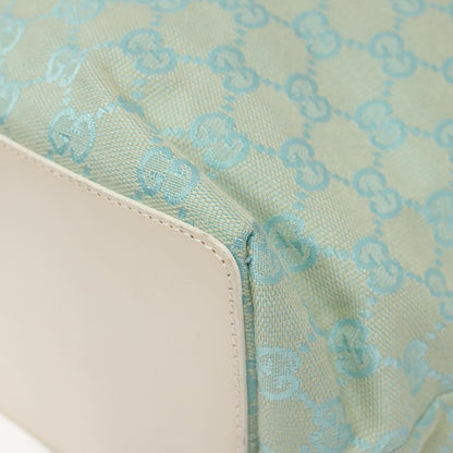 Gucci Blue Canvas Gg Canvas