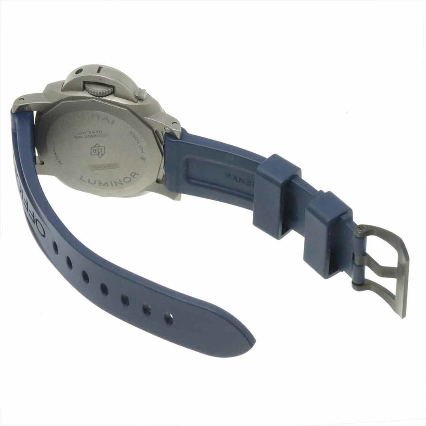 Panerai Blue Rubber Watch