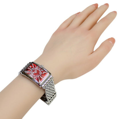 Franck Muller Red Steel Watch