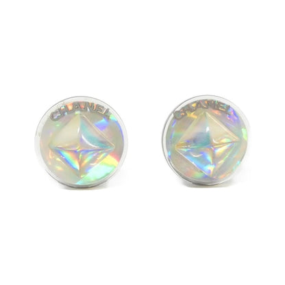 Chanel Silver Metal Coco Mark