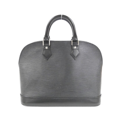 Louis Vuitton Black Leather Alma