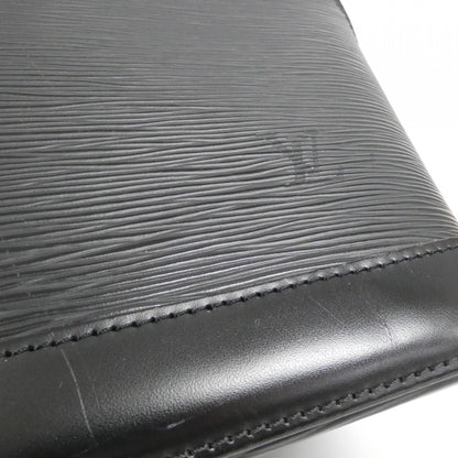 Louis Vuitton Black Leather Alma