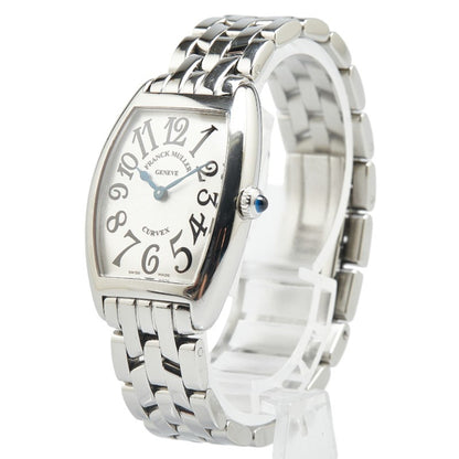 Franck Muller Silver Steel Watch