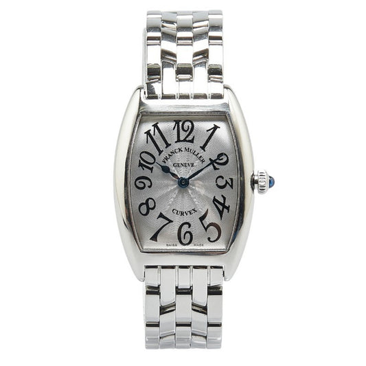 Franck Muller Silver Steel Watch