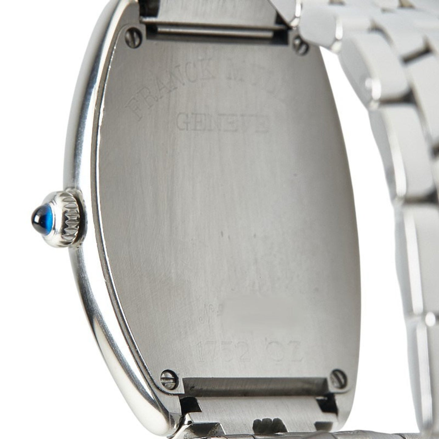 Franck Muller Silver Steel Watch