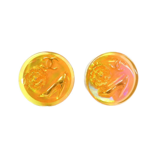 Chanel Orange Plastic Coco Mark