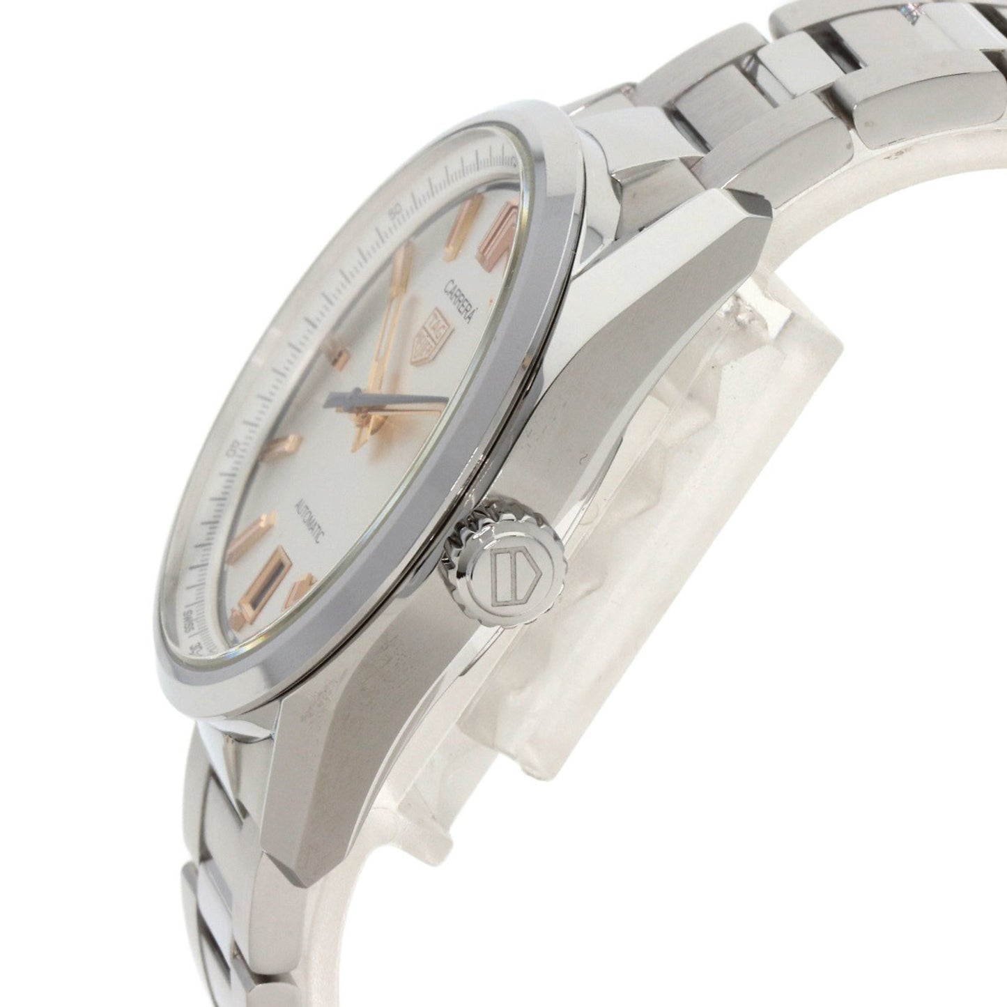 Tag Heuer Silver Steel Carrera