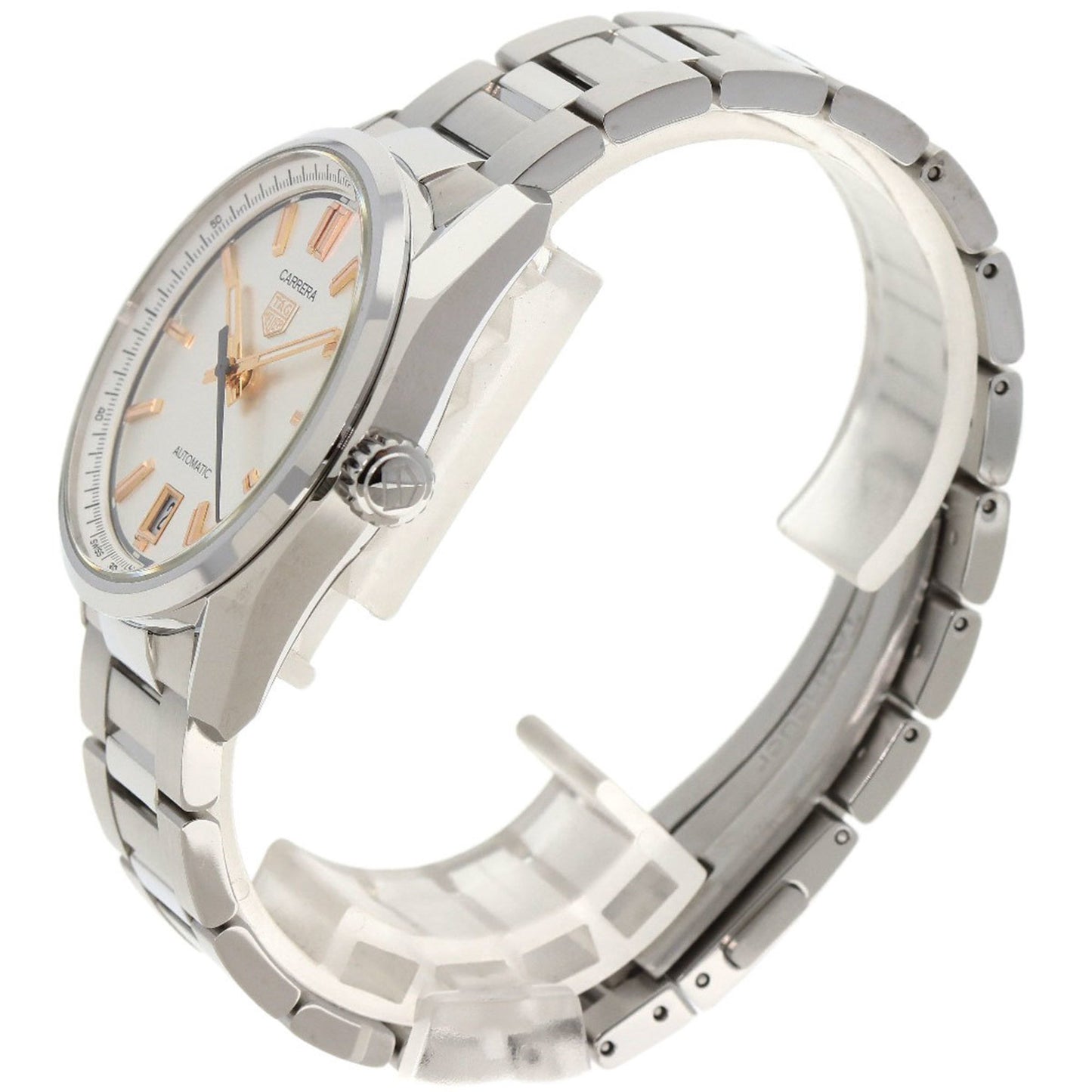 Tag Heuer Silver Steel Carrera