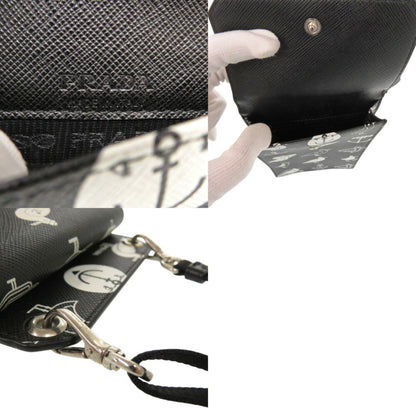 Prada Black Leather Saffiano