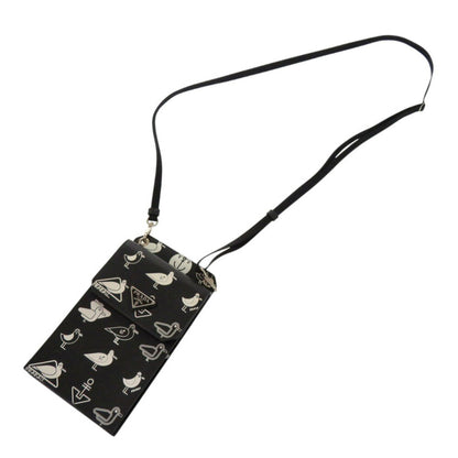 Prada Black Leather Saffiano