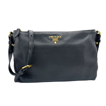 Prada Black Leather Saffiano