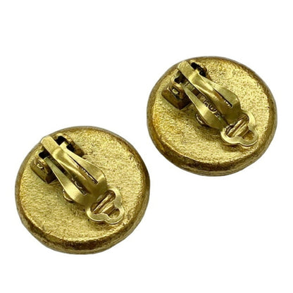 Chanel Silver Metal Earring