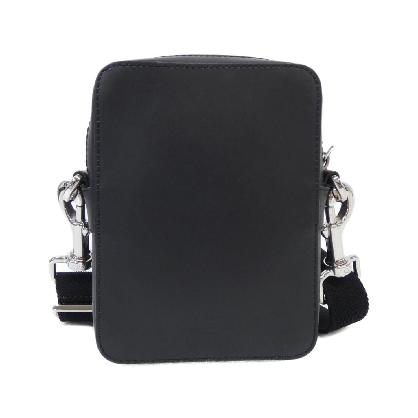 Valentino Garavani Black Leather Shoulder