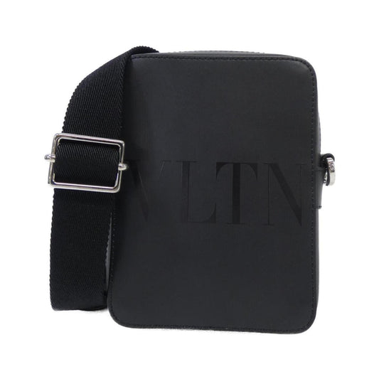 Valentino Garavani Black Leather Shoulder