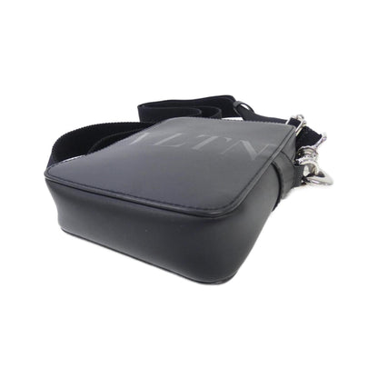 Valentino Garavani Black Leather Shoulder